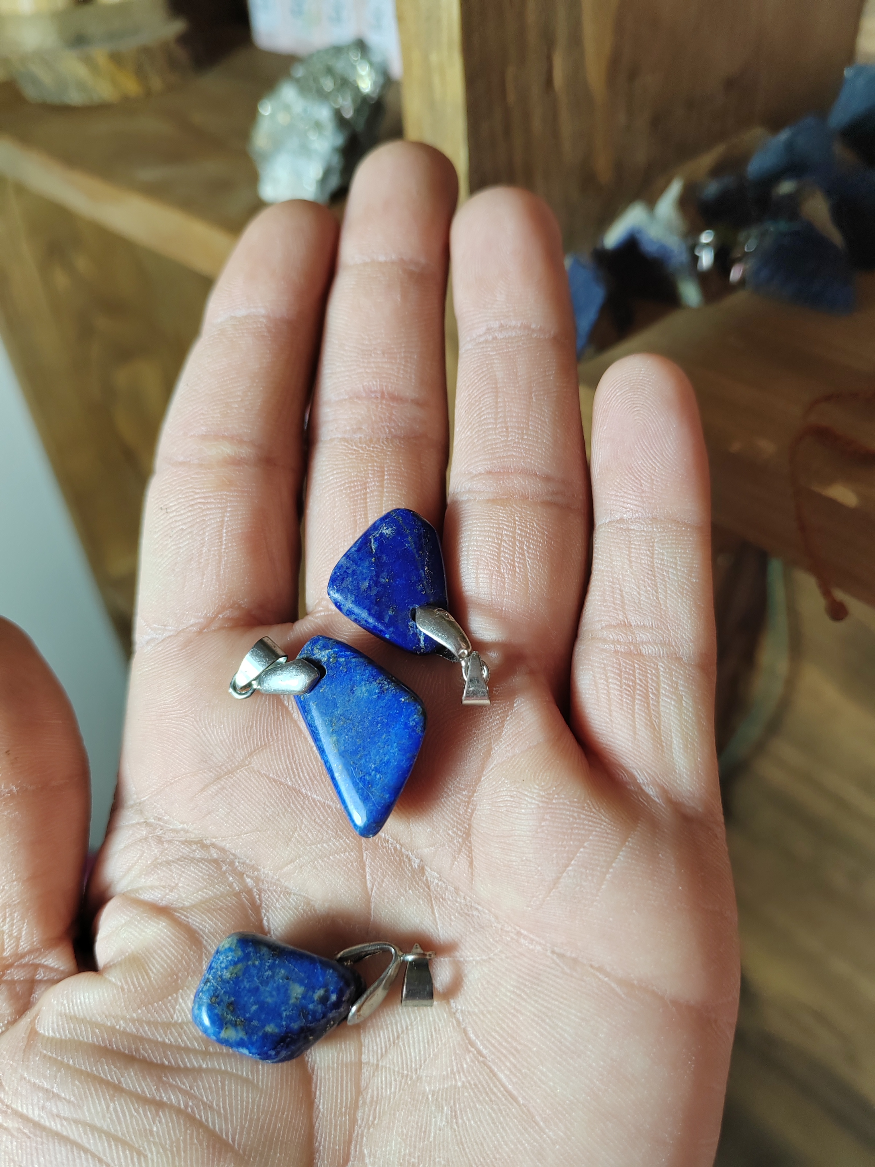 Afghan lapis lazuli necklace 